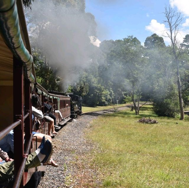 Fun train ride