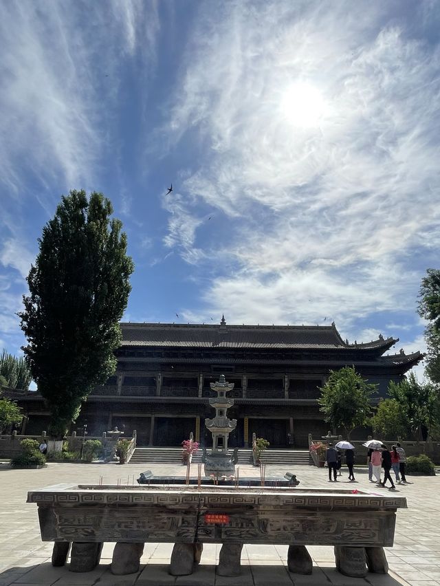 Zhangye’s Buddhist Temple 