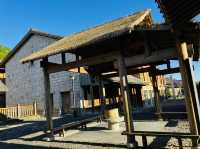 Wooden buildings ghost town, Confucius Hotel
