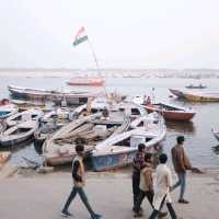Visit the holy Ganges river in Varanasi 