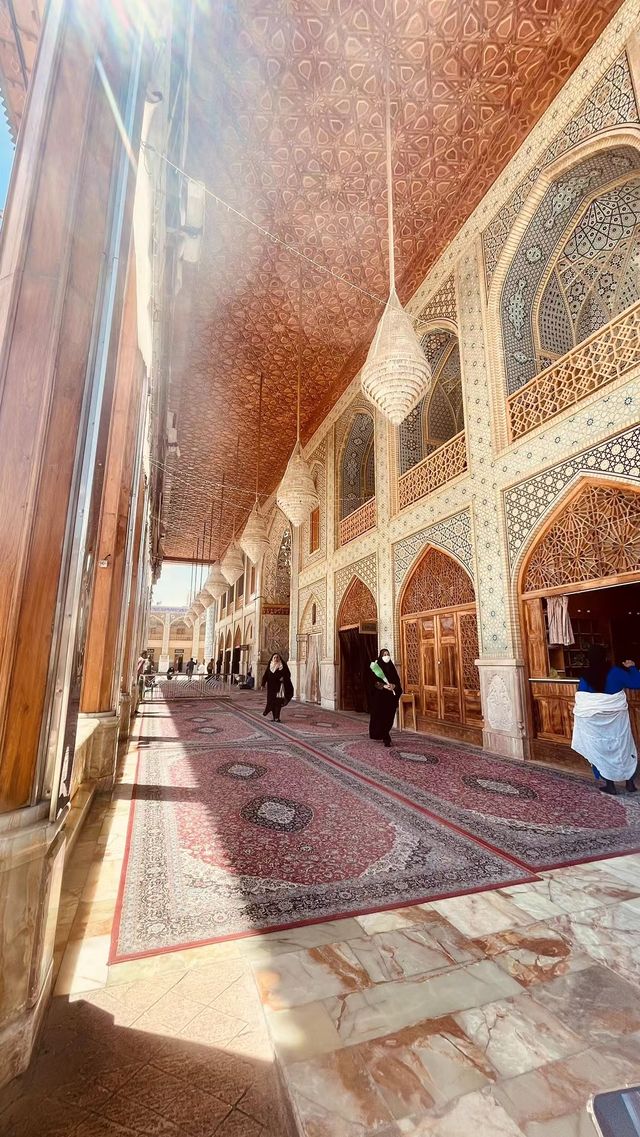 The Pink Mosque of Shiraz, the romantic city of Iran.