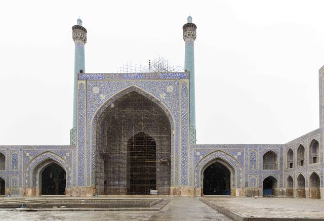 Imam Mosque, a world cultural heritage site.