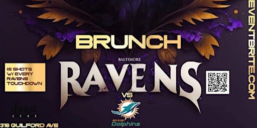 RAVENS VS DOLPHINS SUNDAY BRUNCH | Ikonic Live