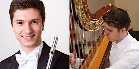 Frederico Paixão (flute) and Milo Harper (harp) | Radlett Reform Synagogue