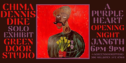 A Purple Heart, Art Exhibit Opening Reception | Green Door Studio