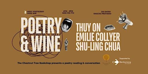 Poetry & Wine | West Footscray Wines