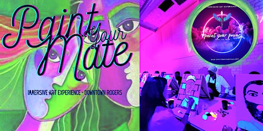 Paint Your Mate Immersive Art Experience $39 | Rogers Experimental House