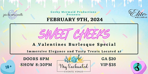 SWEET CHEEKS | A Valentine’s Burlesque Special | My Enchanted Events Venue