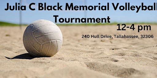 Julia C Black Memorial Volleyball Tournament | 240 Hull Dr