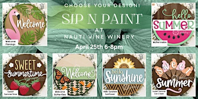 Nauti Vine Sip & Paint Class | Nauti Vine Winery