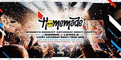 Homemade Saturdays - 20th April 2024 | Home Main Venue