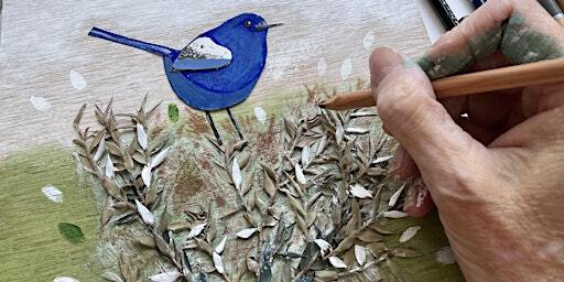 Mixed Media and Collage Workshop | Helen Ashley Designs