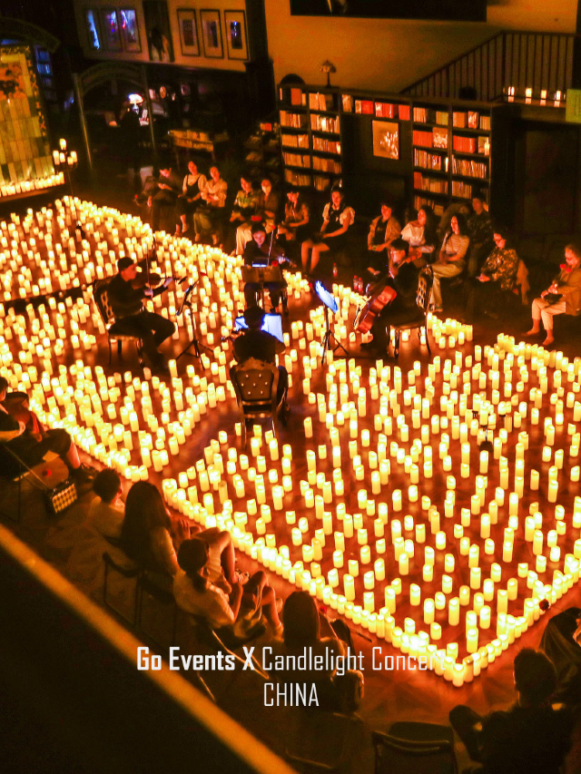 2月14日 情人節 Go Events X 阡陌書店 燭光音樂會 Candlelight Conce｜音樂會 | 阡陌書店(579百工集店)
