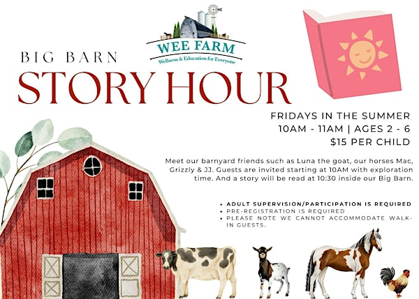 Big Barn Story Hour | WEE Farm