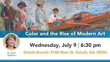 Color and the Rise of Modern Art | Gwinnett County Public Library - Duluth Branch