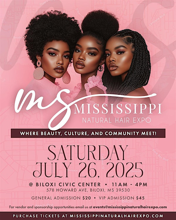 Mississippi Natural Hair Expo 2025 | Biloxi Civic Center