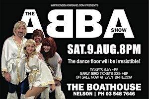 THE ABBA SHOW at the Boathouse, Nelson | The Boathouse Society