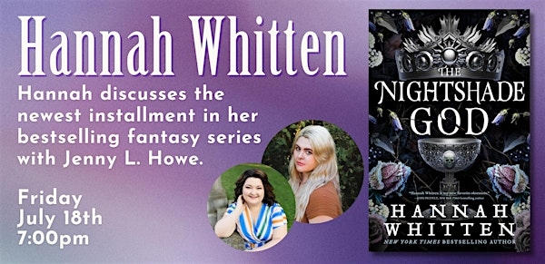 Hannah Whitten with Jenny L. Howe | An Unlikely Story
