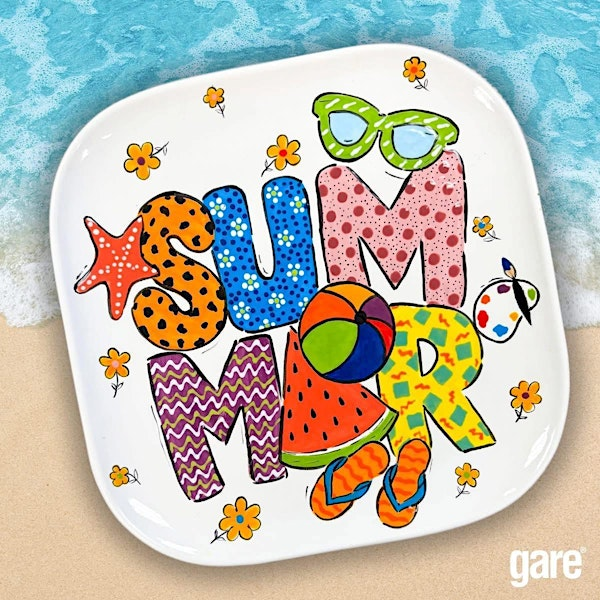 Summer pottery painting | Curlew cafe - High Farm Holiday Park Limited