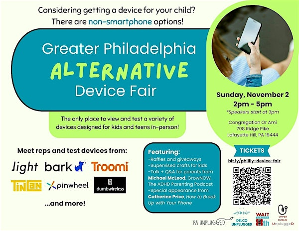 Greater Philadelphia Alternative Device Fair | Congregation Or Ami - Lafayette Hill, PA