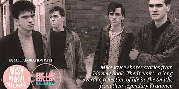 Mike Joyce - The Drums Q & A with Mitch Harrison | Foxlowe Arts Centre