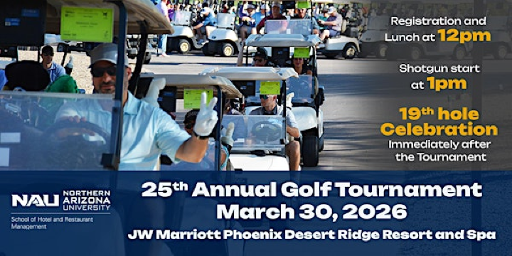25th Annual School of Hotel & Restaurant Management Golf Tournament | Wildfire Golf Club