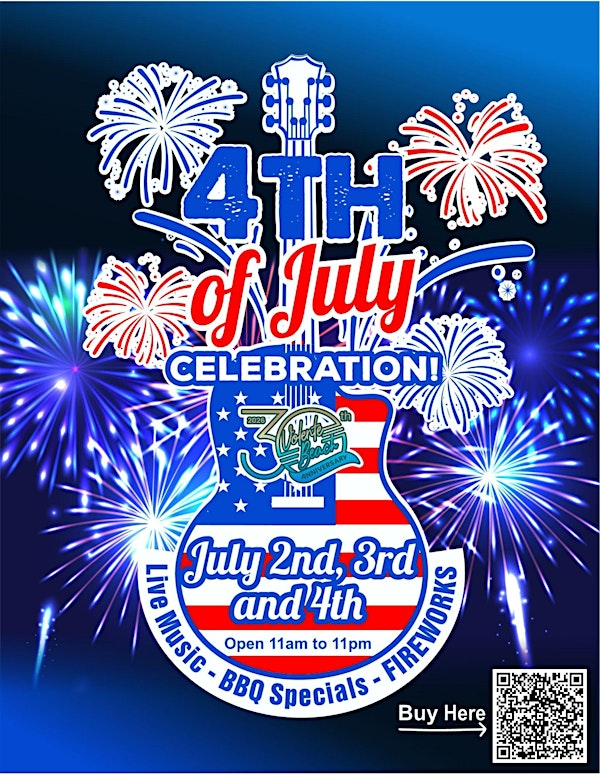 Fireworks Shows - July 2nd, 3rd, and 4th - BBQ - Waterpark - Austin TX | Volente Beach Resort & Waterpark