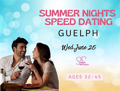 Summer Nights Speed Dating – Guelph + Kitchener Waterloo (Ages 32-45) | Atmosphere Cafe + Etc.