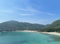 鹹田灣捉住夏天尾巴