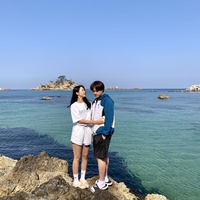 스노쿨링의 명소 “갈남항”