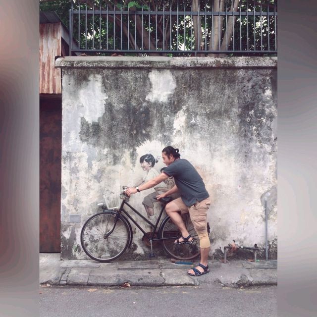 An Empty Street With a Unique Art