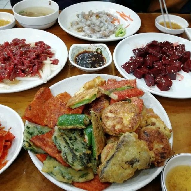 【ソウル】ユッケ&レバー😋が食べたいときの😆「広蔵市場」