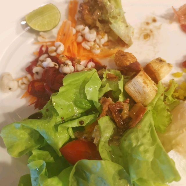 breakfast from holiday inn Rayong