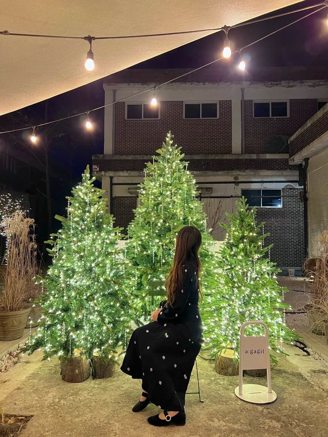 크리스마스 대형 트리뷰맛집🎄‘어가길베이커리‘