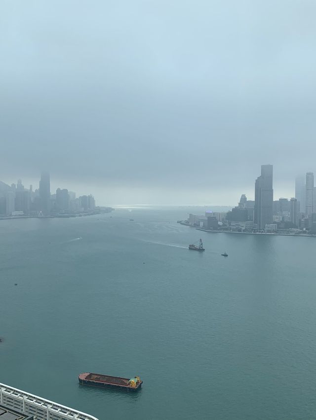 港島海逸君綽酒店半海景房間
