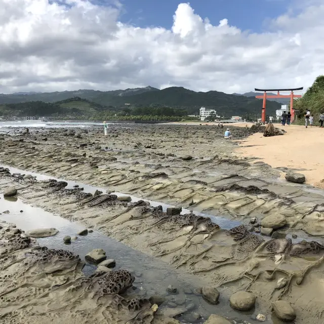 【青島神社②】鬼の洗濯岩