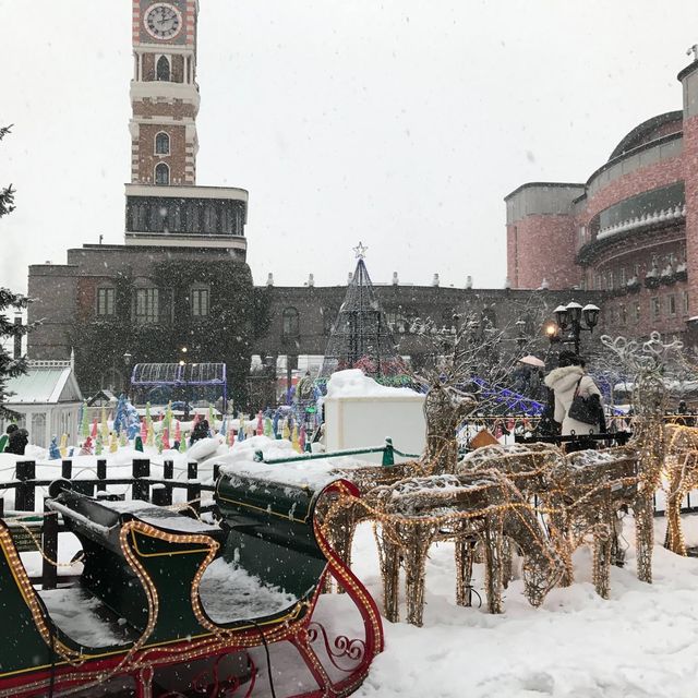 冬日浪漫飄雪樂園💕 白色戀人公園