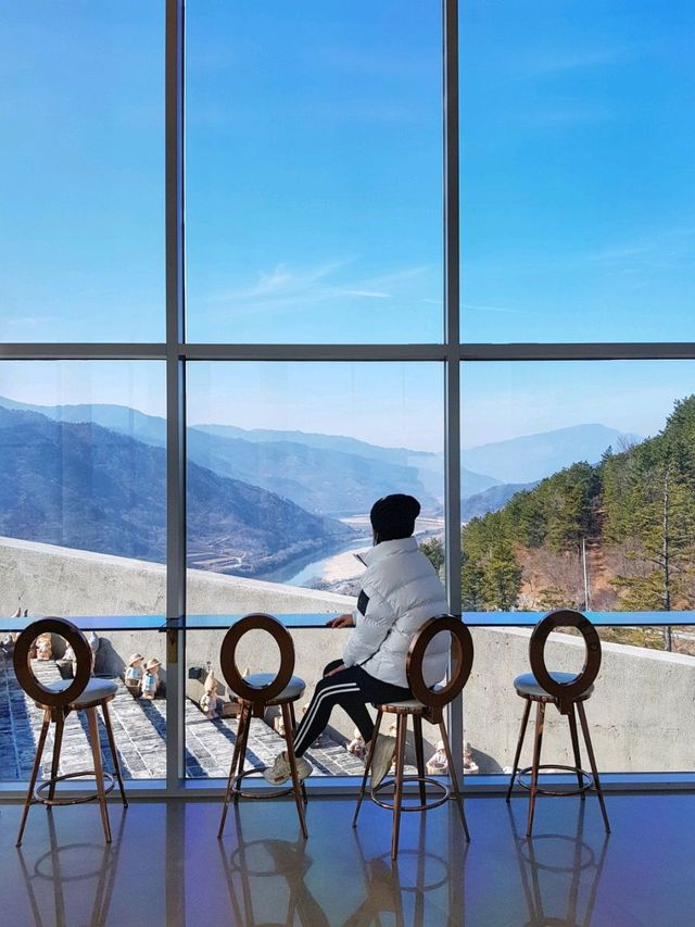 섬진강뷰가 아름다운 스타웨이하동 전망대 카페🏞