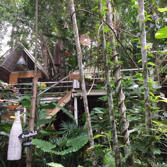 บ้านต้นไม้ คาเฟ่ กระบี่ baan ton mai cafe' krabi