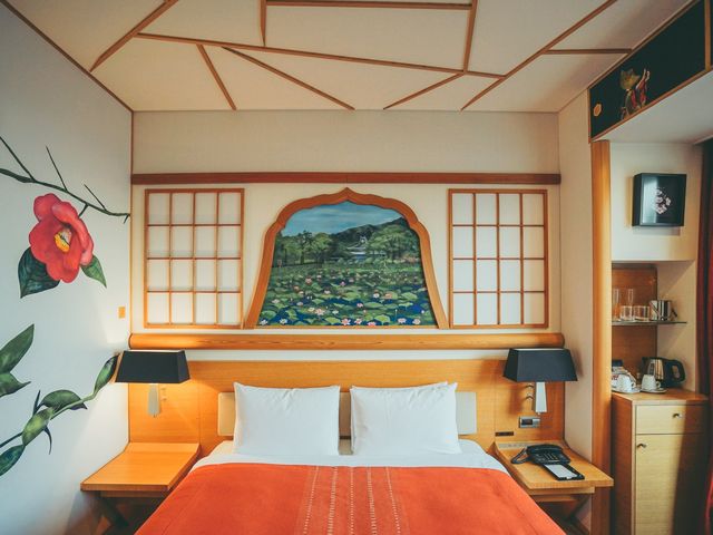 まるで美術館に泊まっているようなホテル