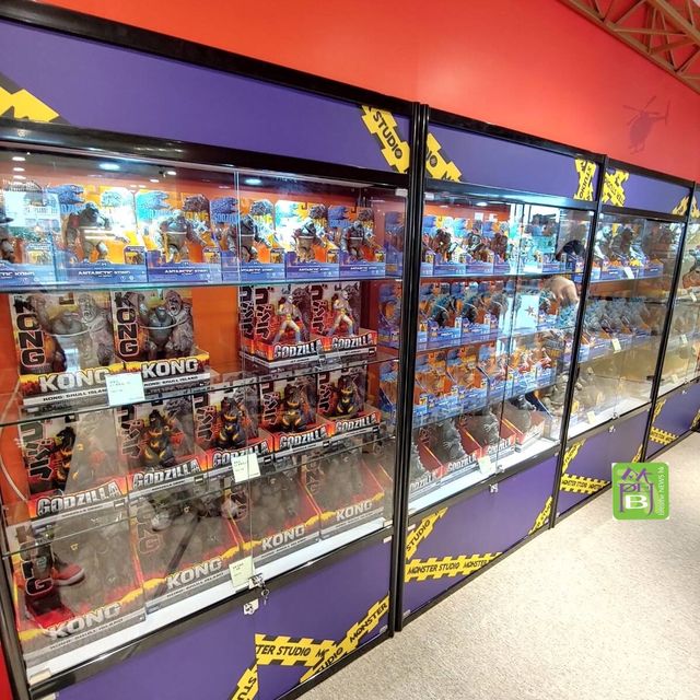 將軍澳臨海地段萌爆哥斯拉展