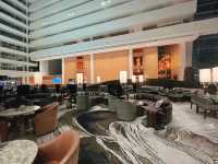 Club lounge offerings at Marina Bay Sands SG