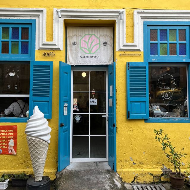 Pandan Soft Serve at Pandan Republic