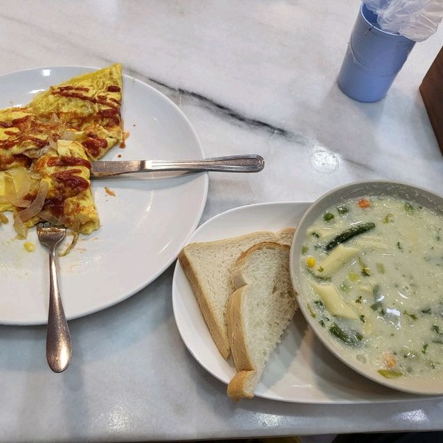 파타야 서양식 아침식사 