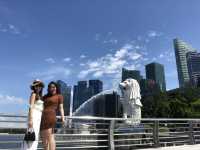 The one and only merlion 🧜‍♀️🦁