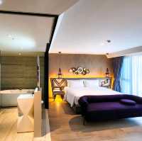 ลากแฟนไปนอนโรงแรมพัทยาห้องพักและสระสวยมากๆ