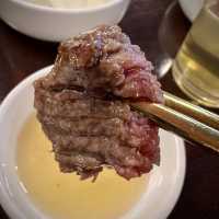 육즙이 좔좔 , 칭다오 등심 맛집 코리아나 . 