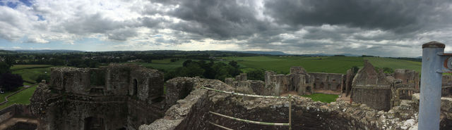 Dragons at Caerphilly Castle