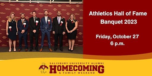 Athletics Hall of Fame Banquet 2023 | Guerrieri Academic Commons - 4th Floor Assembly Hall