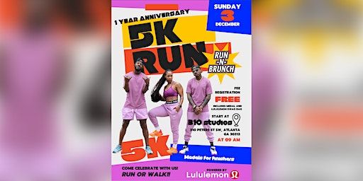 RUN-N-BRUNCH: 1 YEAR ANNIVERSARY 5K RUN | 310 Peters Street Southwest, Atlanta, GA, USA